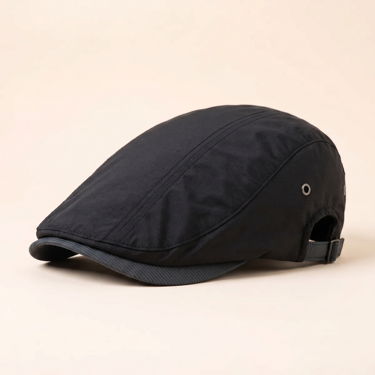 Pinstripe Cotton Cap