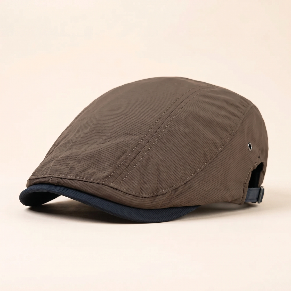 Pinstripe Cotton Cap