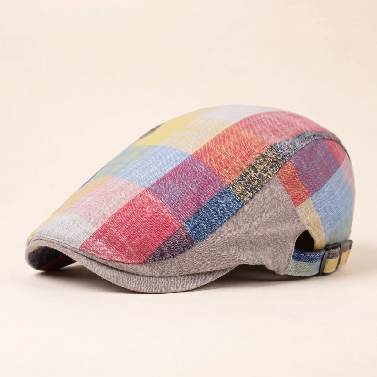 Vintage Check Cap
