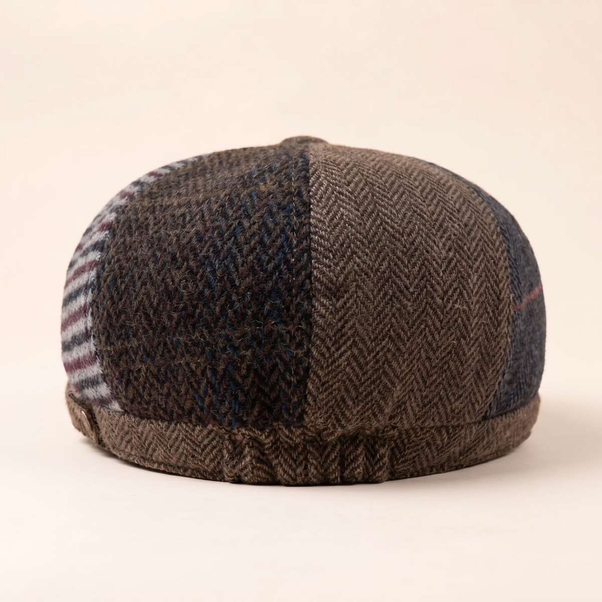 Wool Patchwork Cap